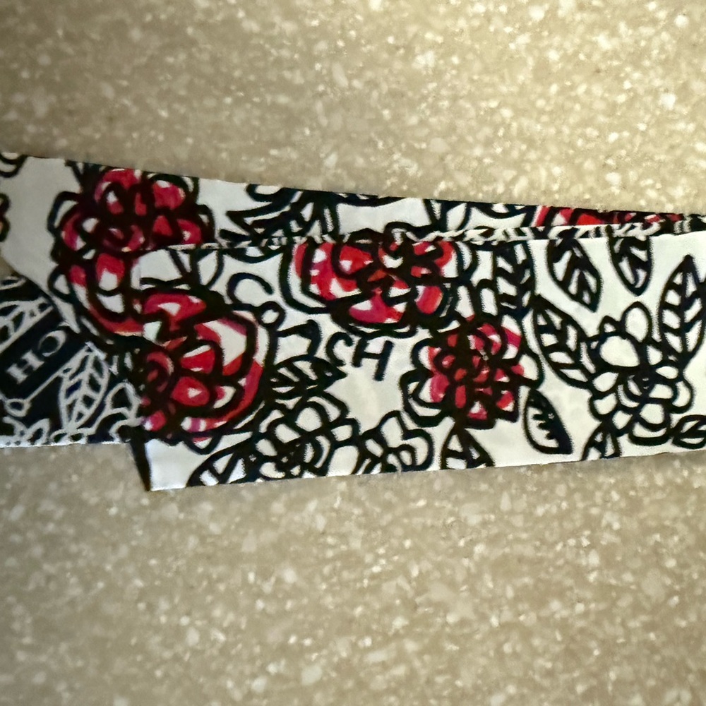 Coach Floral Scarf